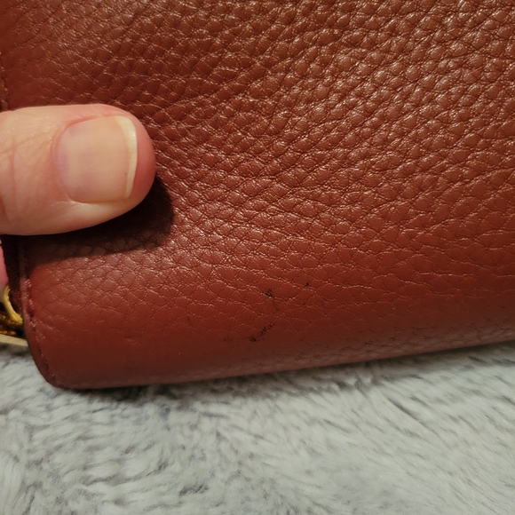 Michael Kors Double Zip Brown Jet Set Large Continental Leather Wallet - Picture 10 of 12